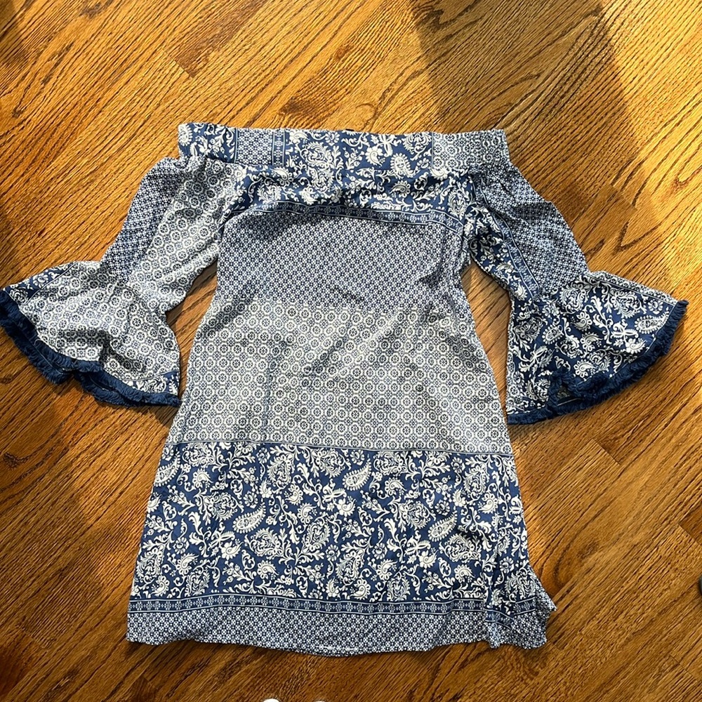 Lulu’s Off the Shoulder Dress